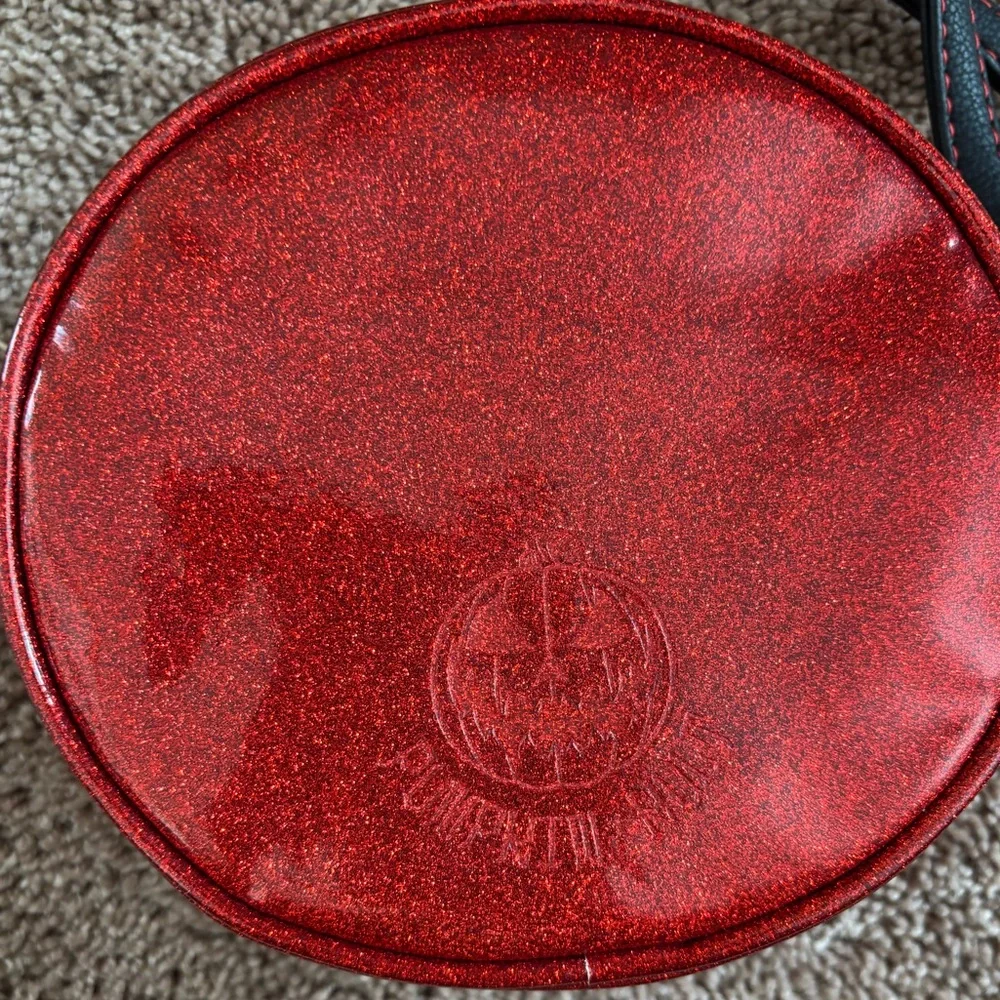 Pumpkin Face Crossbody Bag - Picture 2 of 3
